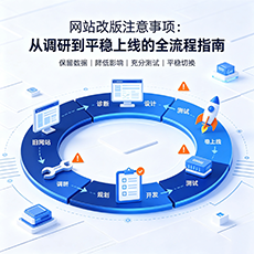 甘南建站-网站改版注意事项：从调研到平稳上线的全流程指南