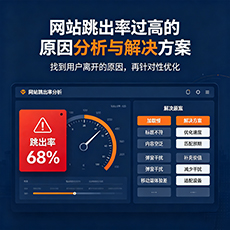 甘南建站-网站跳出率过高的原因分析与解决方案