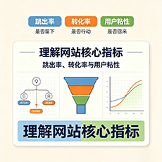 甘南建站-理解网站核心指标：跳出率、转化率与用户粘性