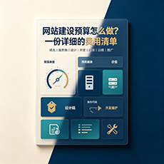 甘南建站-网站建设预算怎么做?一份详细的费用清单