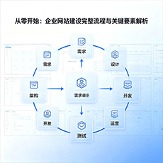 临潭建站-从零开始：企业网站建设完整流程与关键要素解析