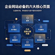 甘南建站-企业网站必备的六大核心页面