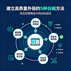 甘南建站-建立高质量外链的5种白帽方法